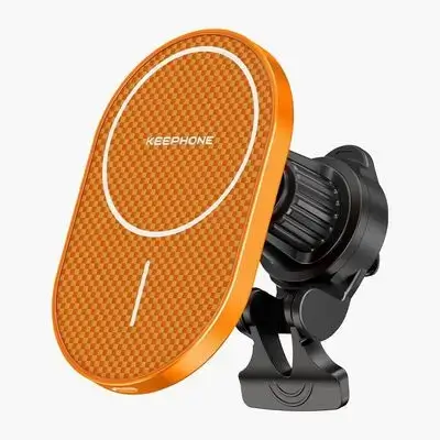 Keephone Kpw-081-2 In 1 Mobile Car Stand Orange