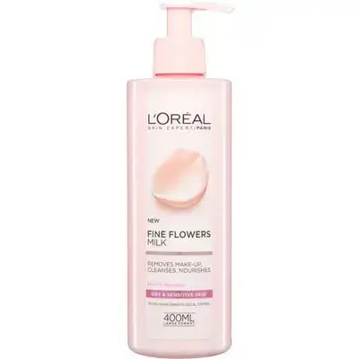 Loreal fine flowers milk 400 ml