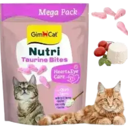 GimCat Nutri Taurine Bites With Quark & Cheese 425g