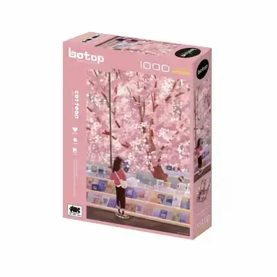 1000pcs Botop Puzzle Spring Bookstore - 70*50cm