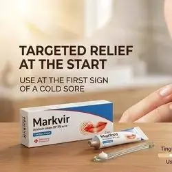 Markvir Aciclovir Cream BP 5% w/w – 2 g