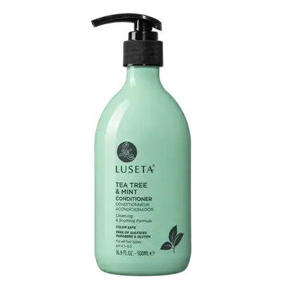 Tea Tree & Mint Conditioner For All Hair Types 500ml _ LUSETA