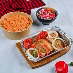 Red Rice And Fish