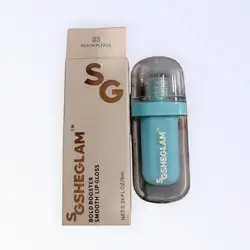SHEGLAM Bold Booster Smooth Lip Gloss - 03 Peach Please