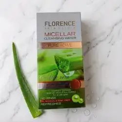 Micellar water makeup remover with aloe vera