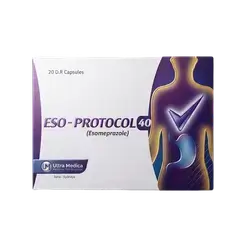 Eso-Protocol (Esomeprazole 40mg) 20 Capsule _ Ultra Medica