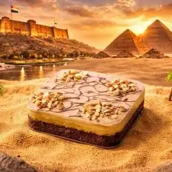 Baghdad Dlaee Haba Kinder Cake