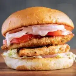 Double Chicken Burger 