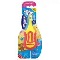 wisdom step by step 0-2 toothbrush