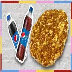 5 Lahmacun + 1 Pepsi 750 ml