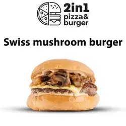Swiss Mushroom Burger