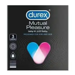 Durex mutual pleasure 3 condoms