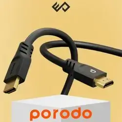 Porodo Blue 4K/60Hz HDMI Cable Ultra HD (3m/9.8ft)