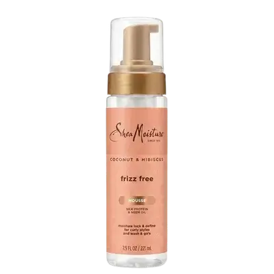 Coconut & Hibiscus Frizz-Free Curl Mousse 221ml _ Shea Moisture
