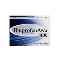 Ibuprofen Awa 400mg 20tablet