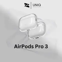 UNIQ Glase Case for AirPods Pro 3 - Clear