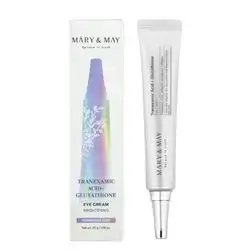 MARY & MAY Tranexamic Acid + Glutathion Eye Cream - 30ml | ماري اند ماي كريم العين بحمض الترانيكساميك + الجلوتاثيون - 30 مل