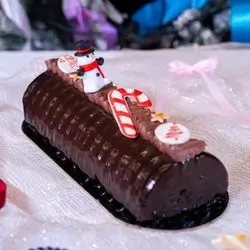 Buche De Noel Chocolate Caramel