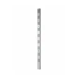 Single Hole Shelf Rail 2000 Mm Grey