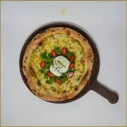 Burrata Pesto Pizza