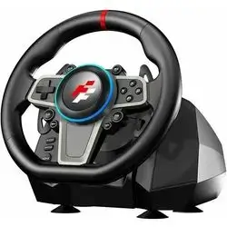 Flashfire F119 Buddh Mini racing wheel Set Gaming Racing Wheel Steering Wheel With Pedal