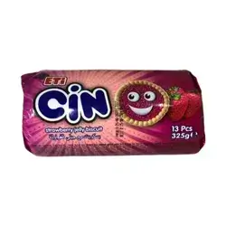 Eti Cin Strawberry Jelly Biscuit 325g