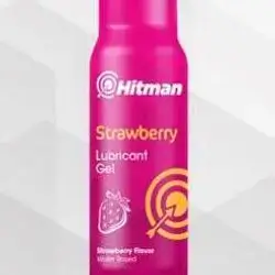 Hitman lubricant gel strawberry flavor
