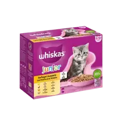 Whiskas – Junior Mix 85g×40Pcs