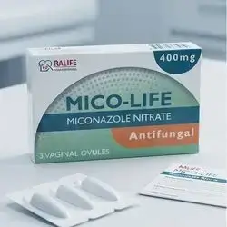 Mico-Life 400mg (Miconazole) 3 Vaginal Ovules