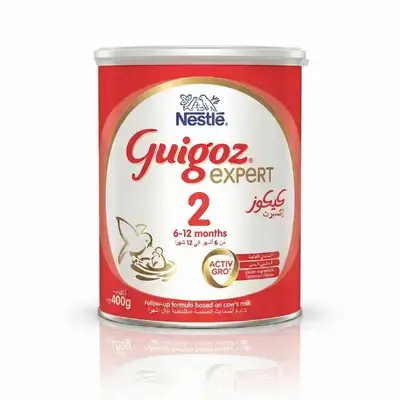 Nestlé Guigoz Expert 2 (Follow-Up Formula: 6–12 Months - 400g)