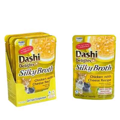 Inaba Dashi Delights Silky Broth Chicken with Cheese