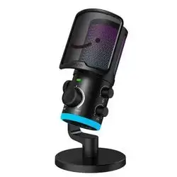 FIFINE AmpliGame AM6 USB Condenser Microphone with RGB