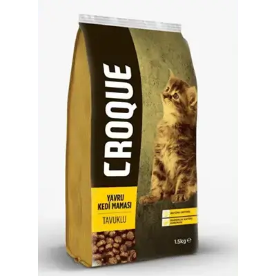 Croque Kitten Cat Food with Chicken 1.5KG