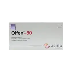 Olfen-50 (Diclofenac Sodium 50mg) 20 Capsules _ acino