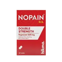 Nopain D.S (Naproxen 500mg) Double Strength 10 Tablets _ hikma
