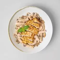 Pink Fusilli Pasta