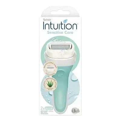 Intuition Sensitive Care Razors for Women 1 Razor +1 Travel Cap _ Schick