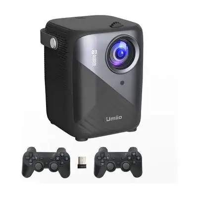 Umiio Q3 Pro Smart Projector – Black