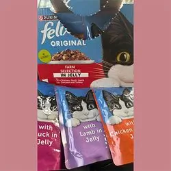 Felix Original Wet Cat Food Pouches - Mixed Flavors