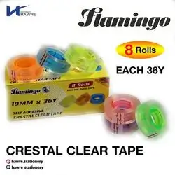 Clear Tape-Flamingo