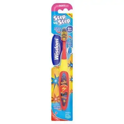 wisdom step by step toothbrush for 6+