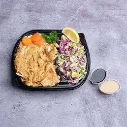 Chicken Spicy Thai Sauce With Rice Meal