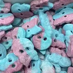 Candy Bubs Fizzy Bubblegum Skulls (Sour)