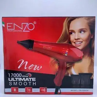 Enzo Professional Ultimate Smooth Hair Dryer Model EN-8860R