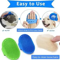 Adjustable Silicone Grooming Brush