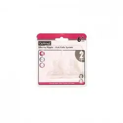 Optimal Silicone Nipple - Anti Colic System 6+months