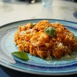 Risotto with shrimps 