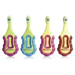 Wisdom Step by Step 0-24 Months Baby Super Soft Toothbrush (various colours)