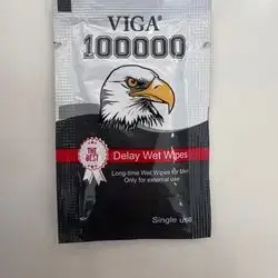 Viga 100000 delay wet wipes