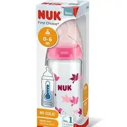 NUK sillicone (0-6)M